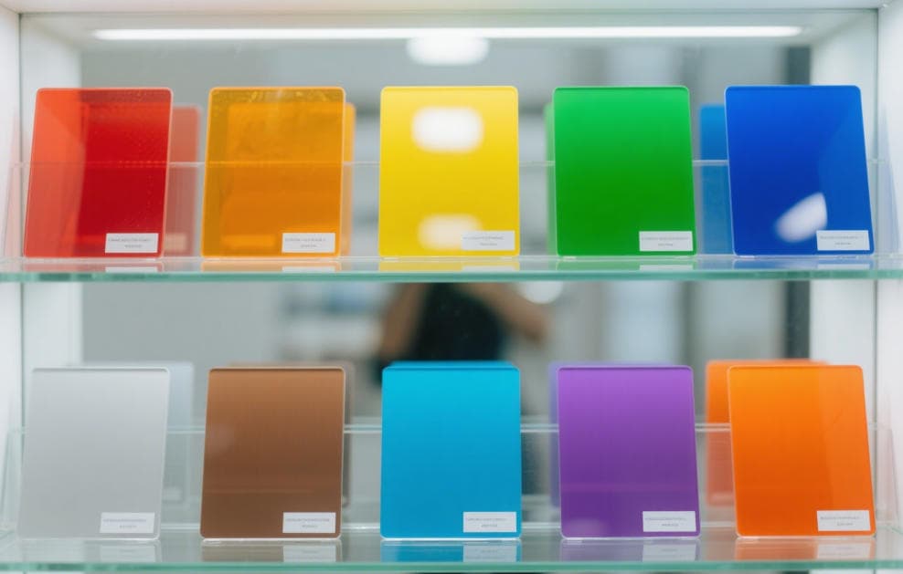 有机玻璃颜色样板